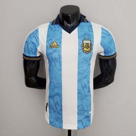 Tailandia Camiseta Argentina Edición Especial 2022 Azul